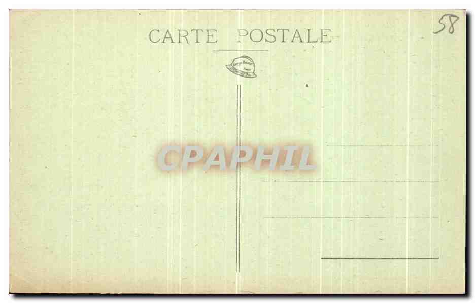 CPA Le Morvan Illustre Monastere de la Pierre qui Vire — Rückseite