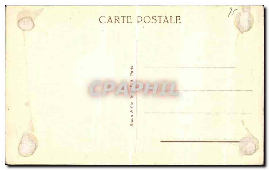 CPA Paris Musee du Louvre Portrait d un pretre Japon  — Rückseite