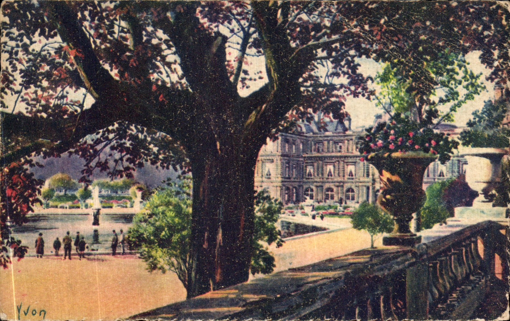 CPA Paris En Flanant Jardin du Luxembourg 