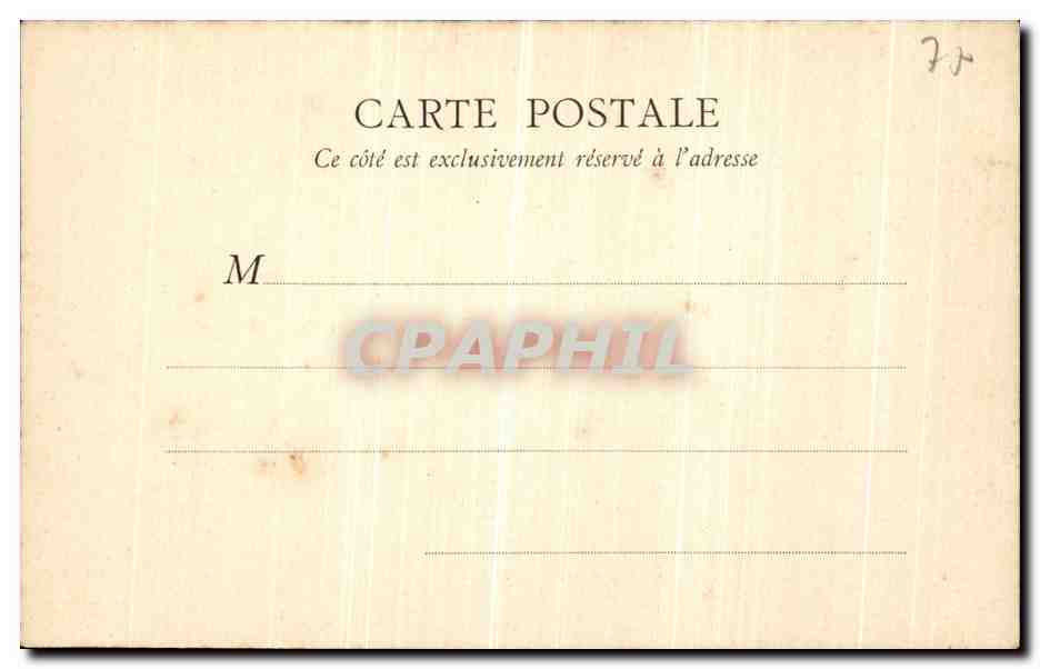 CPA Paris La Seine au Pont Neuf — Rückseite