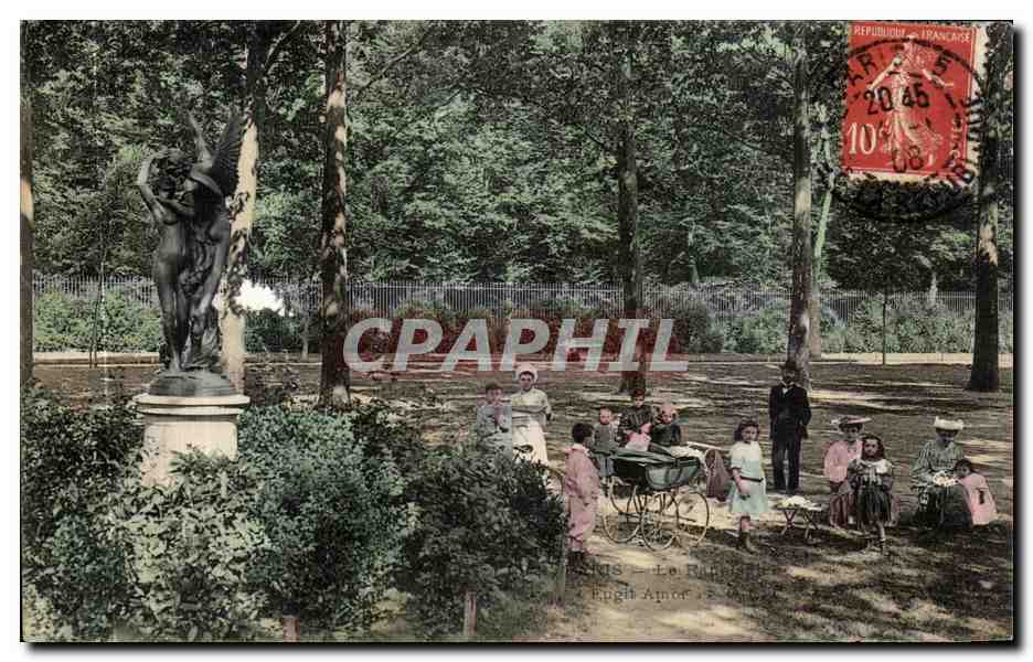 CPA Paris Le Ranelagh Enfants