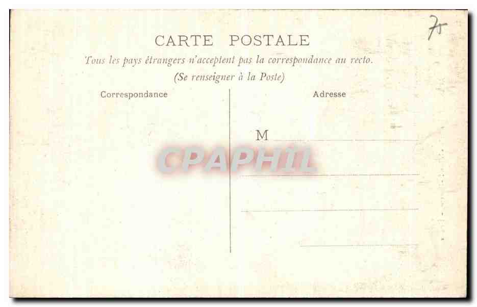 CPA Paris Eglise Saint Julien le Pauvre Entree — Rückseite