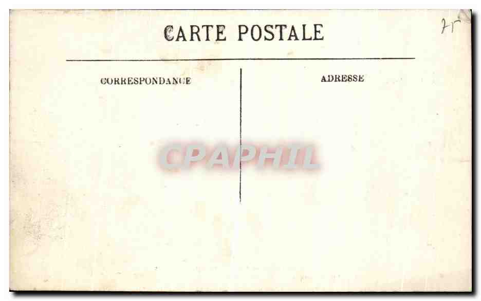 CPA Paris La Place De L Opera Et Academie Nationale De Musique  — Rückseite
