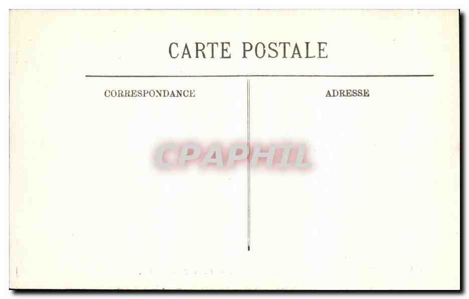 CPA Inondations De Paris Rue de Lyon Janvier 1910 — Rückseite