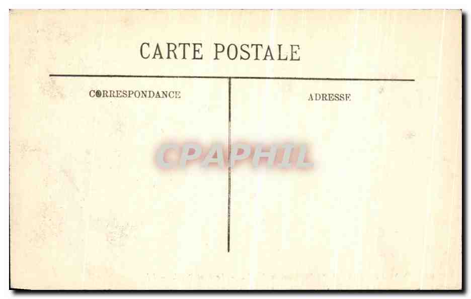 Inondations de Paris (Janvier 1910) — Le Pont Royal — LL — Rückseite