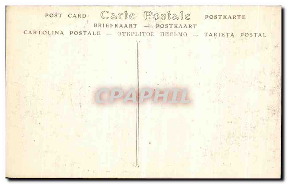 CPA Bois de Boulogne La Grande crue de la seine Janvier 1910 — Rückseite