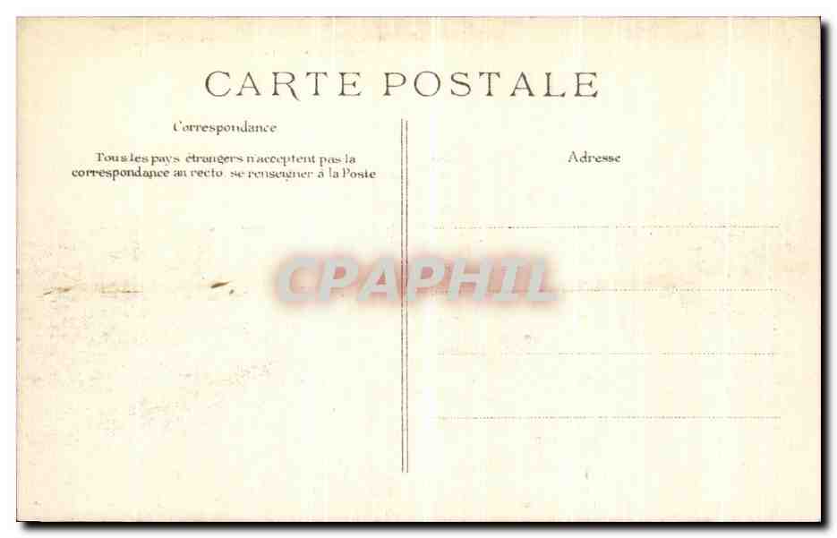 CPA Crue de La Seine Paris Pont Sully 27 janvier 1910 — Rückseite