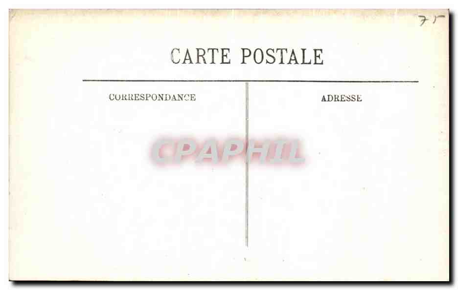 Inondations de Paris (Janvier 1910) — À la Gare Saint-Lazare — LL. — Verso