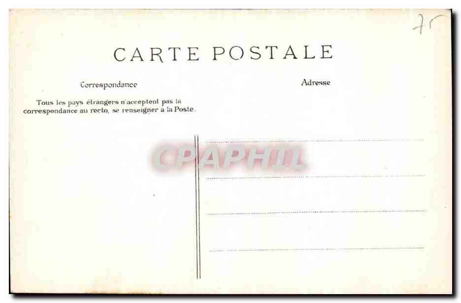 CPA Vues Stereoscopiques Julien Damoy Paris Place de la Concorde — Rückseite