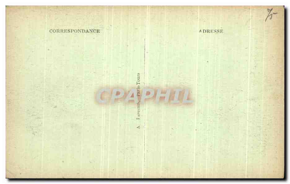 CPA Paris Le Tombeau du Soldat Inconnu inhume sous l Arc Triomphe — Rückseite