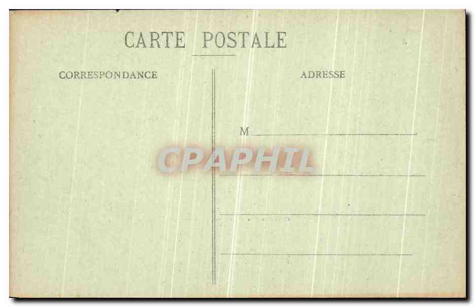 CPA Paris Hotel Des Invalides Char funebre Napoleon 1er Ste Helene — Rückseite