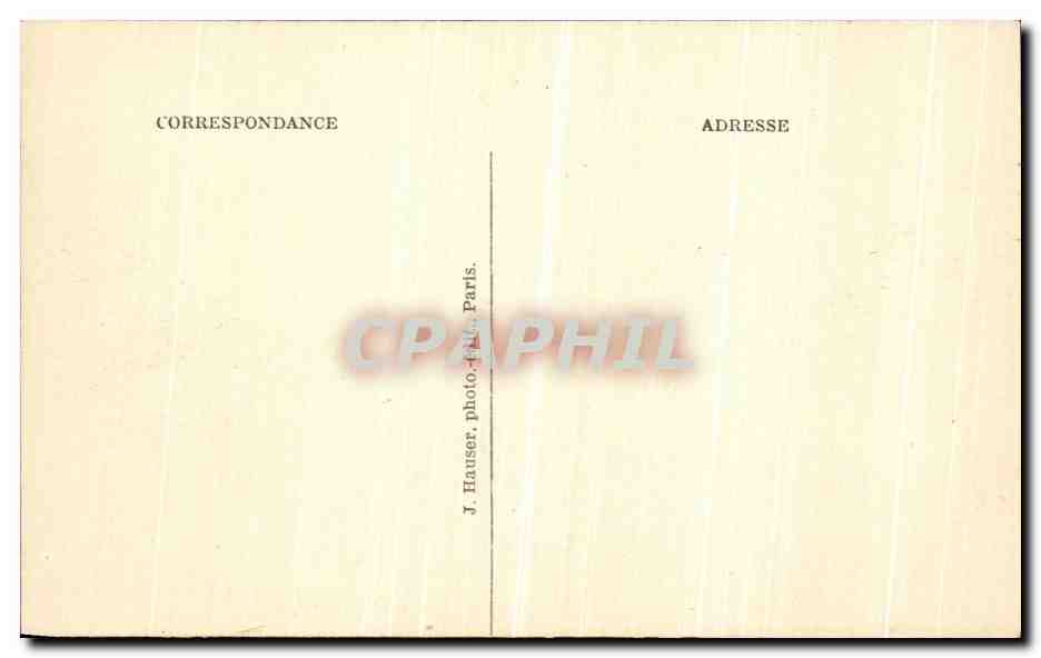 CPA Paris Arc de Triomphe de l Etoile La Tombe du Soldat Inconnu — Rückseite