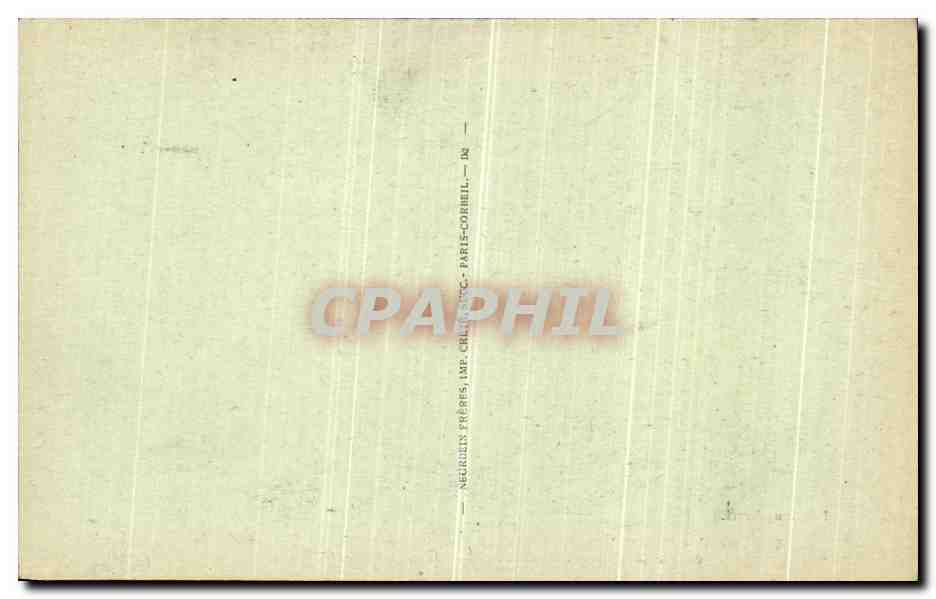 CPA Paris Des Remparts Vestiges Presumes de Paris au Temps de Philippe Auguste  — Verso