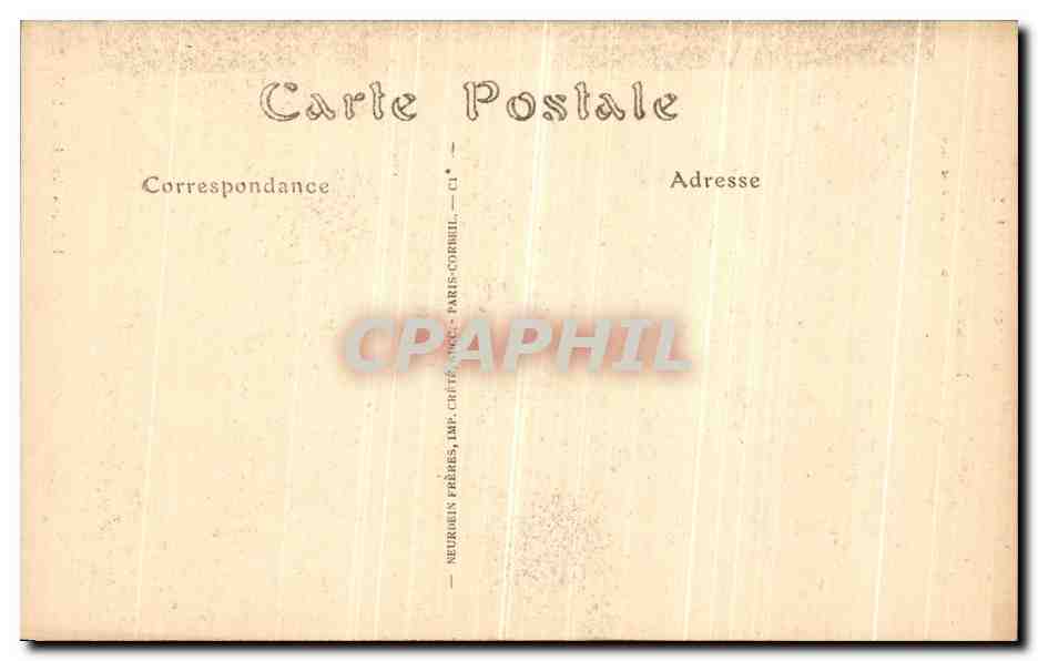 CPA Eglise Saint Julien Le Pauvre Une Grosse Colonne de la Chapelle  — Rückseite