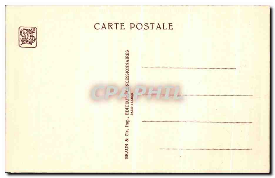 Temple d'Angkor-Vat — Exposition Coloniale Internationale — Paris 1931 — Rückseite