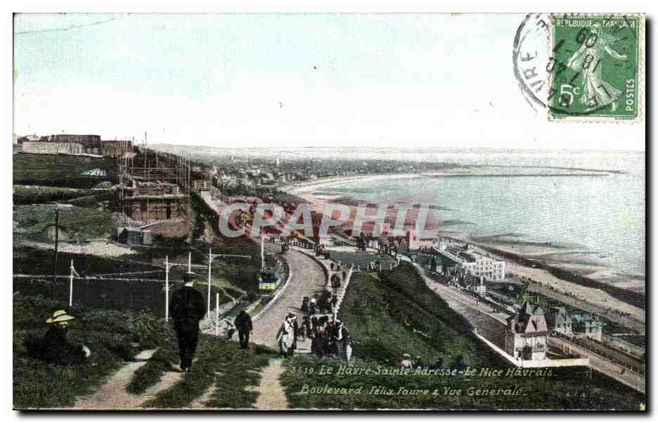 CPA Le Havre Sainte Adresse Le Nice Havrais