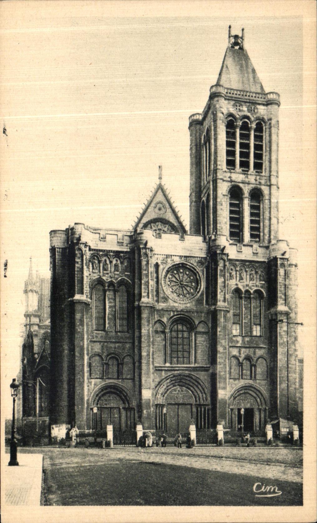 CPA Saint Denis Abbaye de St Denis 