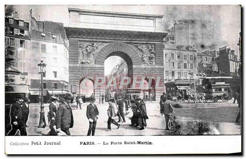 CPA Paris La Portes Saint Martin 