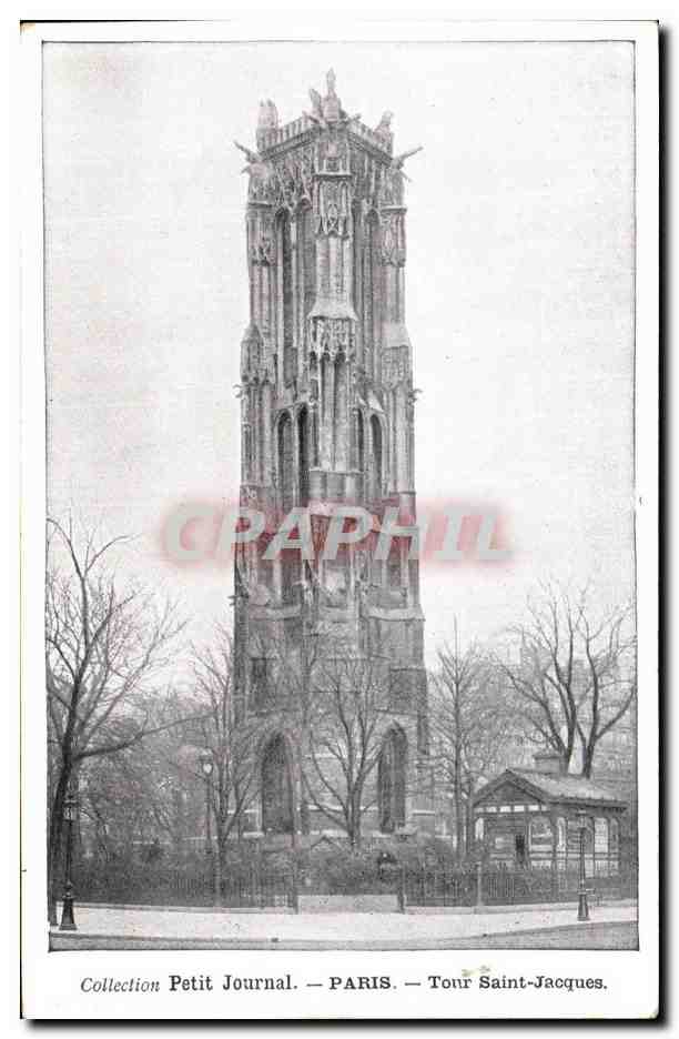CPA Collection Petit Journal Paris Tour Saint Jacques