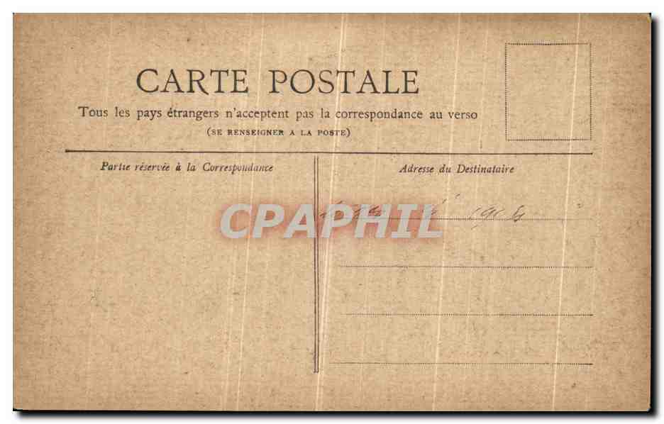 CPA Collection Petit Journal Paris La Bois de Boulogne Vue prise entre les deux lacs — Verso