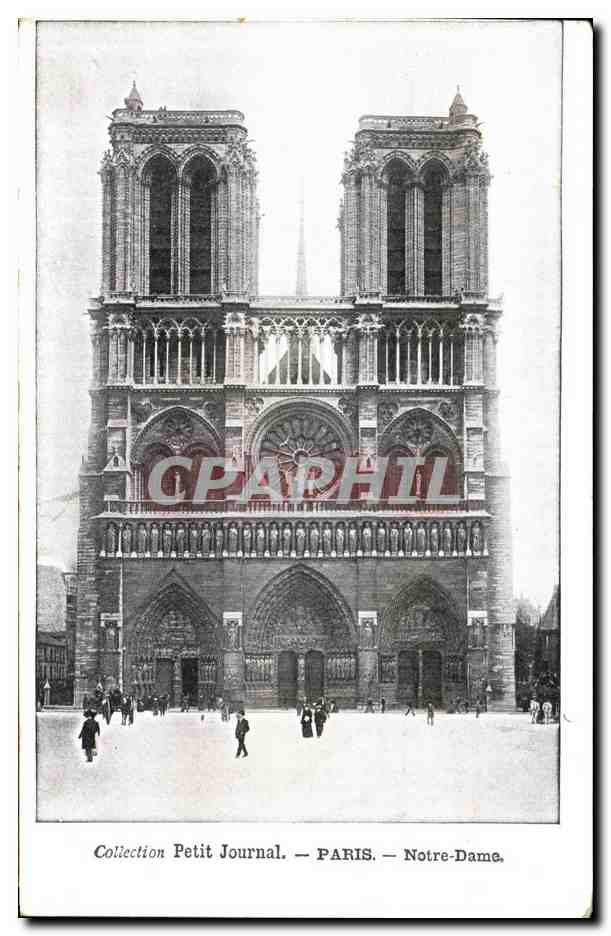 CPA Collection Petit Journal Paris Notre Dame