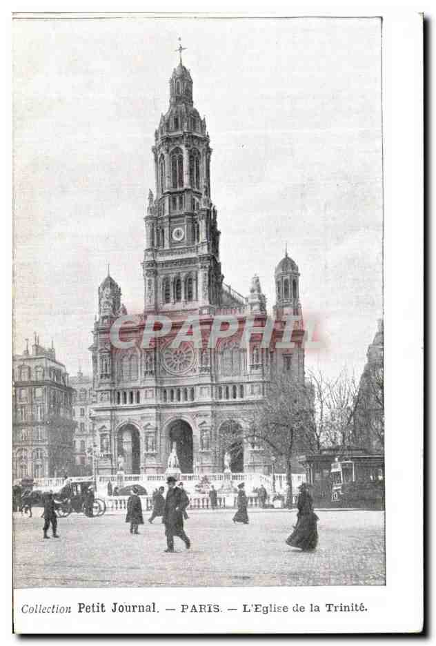 CPA Collection Petit Journal Paris L Eglise de la Trinite