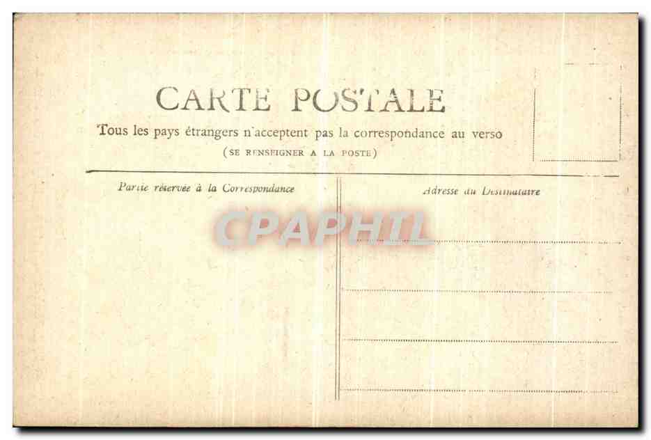 CPA Collection Petit Journal Paris L Eglise de la Trinite — Verso