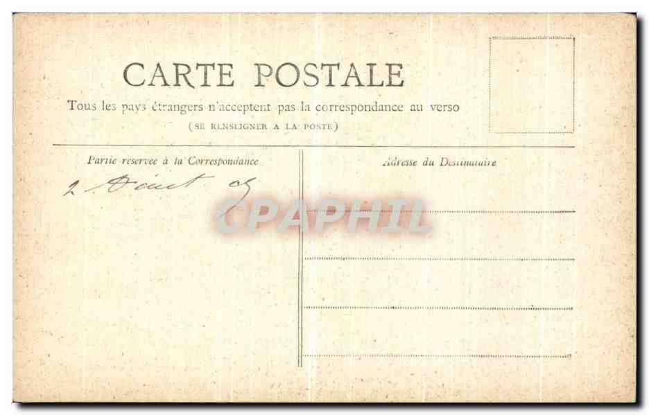 CPA Collection Petit Journal Paris Le Val de Grace Hopital — Verso