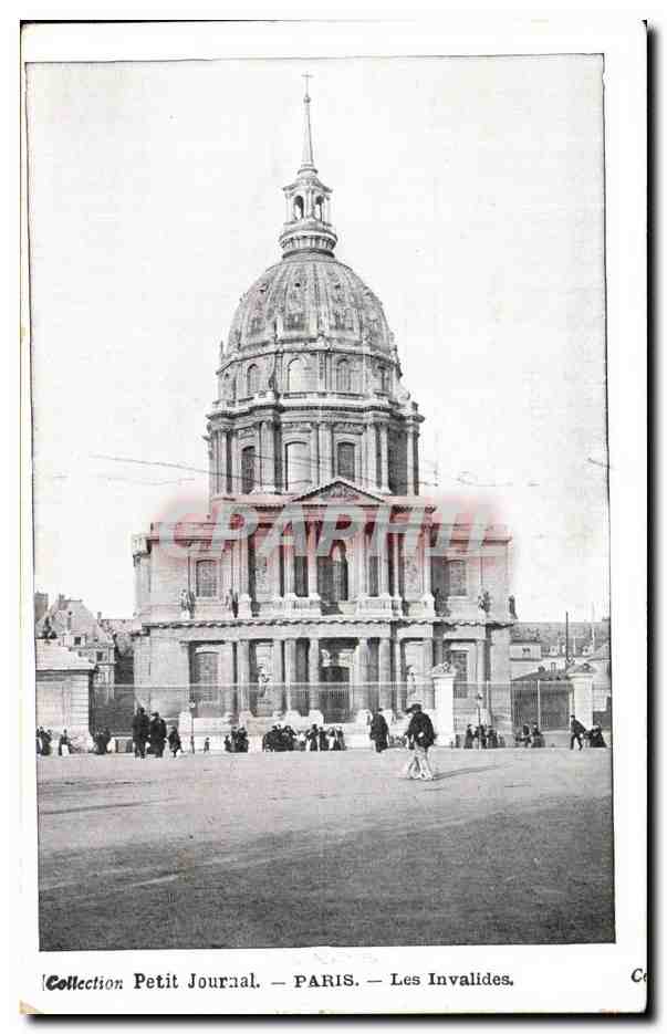 CPA Collection Petit Journal Paris Les Invalides