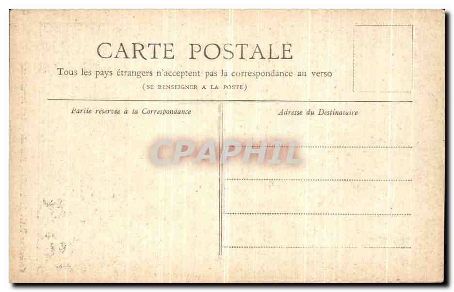 CPA Collection Petit Journal Paris Les Invalides — Rückseite