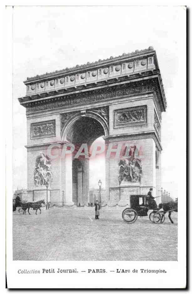 CPA Collection Petit Journal Paris L Arc de Triomphe
