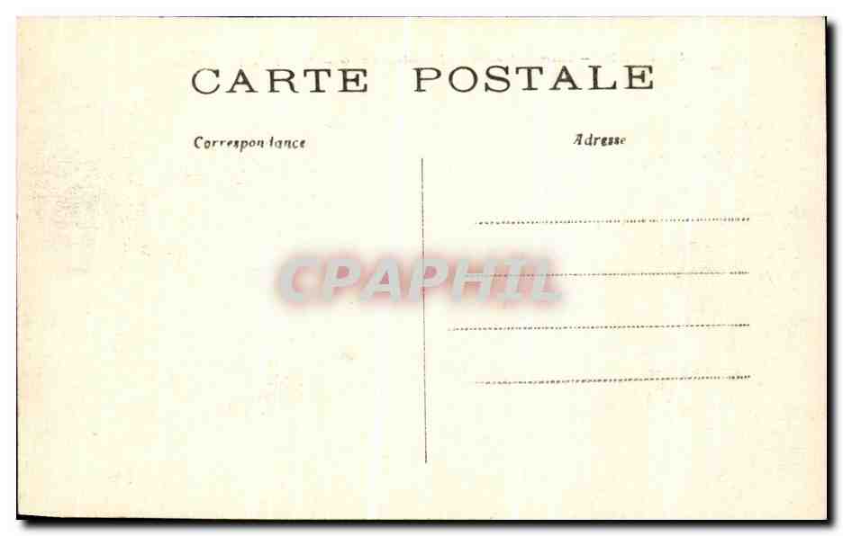 CPA Paris Inendations de Janvier 1910 Quai de la Rapee — Rückseite