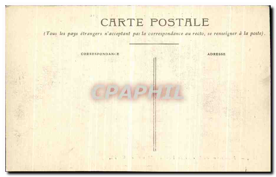 CPA Paris Maximum de la crue au Pont de l Ama Inondations Janvier 19101 — Rückseite