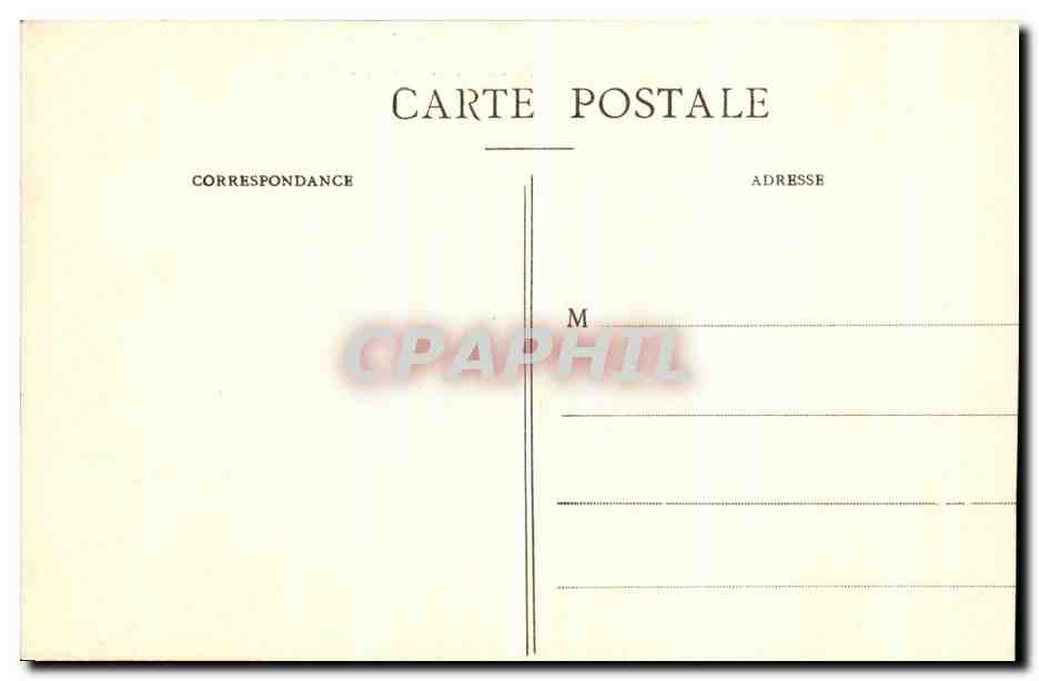 CPA Paris Les Inondations de Janvier L Avenue Montaigne — Rückseite