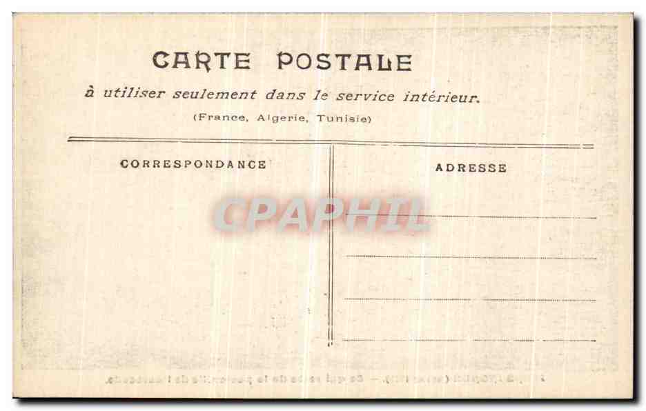 CPA Paris Inonde Ce Qui Reste de la Passerelle de L Estacade — Rückseite