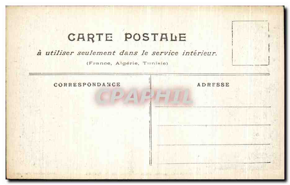 CPA Paris Inonde Quai de la Rapee — Rückseite