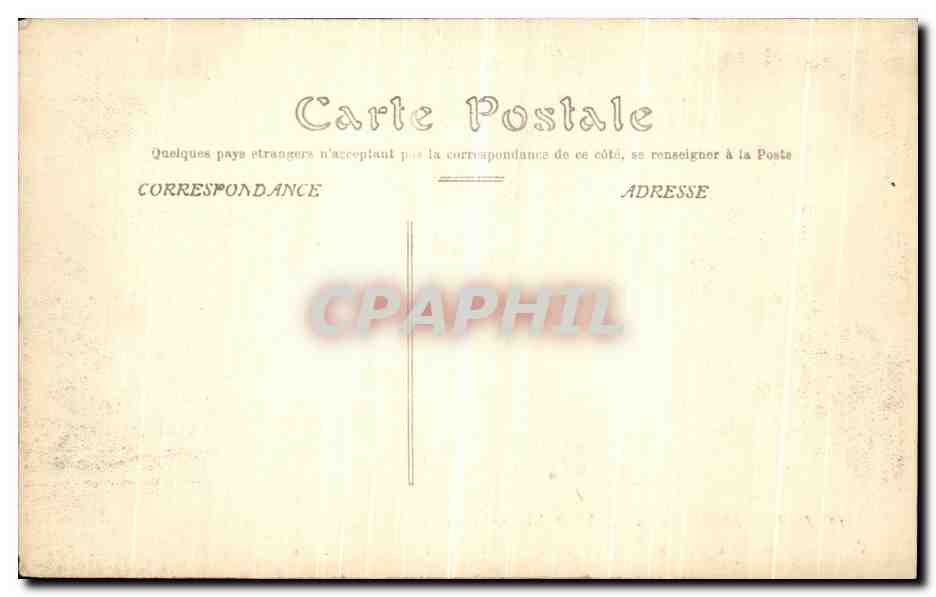 CPA Paris Inonde Aspect de la Rue de Lille — Rückseite