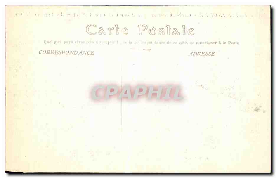 CPA Paris Inonde Le Pont de l Alma — Rückseite