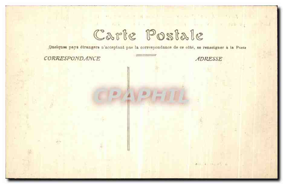 CPA Paris Inonde La Seine Penetrant dans la Galerie du Chemin de fer des Invalides — Rückseite