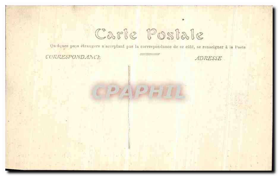 CPA Paris Inonde Quai de Passy — Rückseite