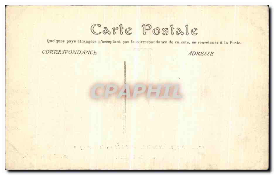 CPA Paris Inonde Pont de L Alma — Rückseite