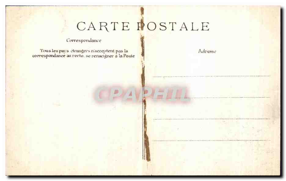 CPA Crue De La Seine Paris La Chemin de fer au Quai de Grenelle — Rückseite