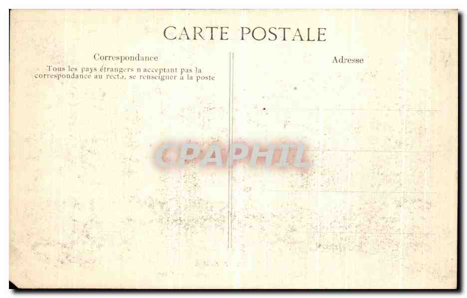 Crue de la Seine — Paris - Les Magasins des Grands Moulins de Corbeil — Éditeur ELD — Rückseite
