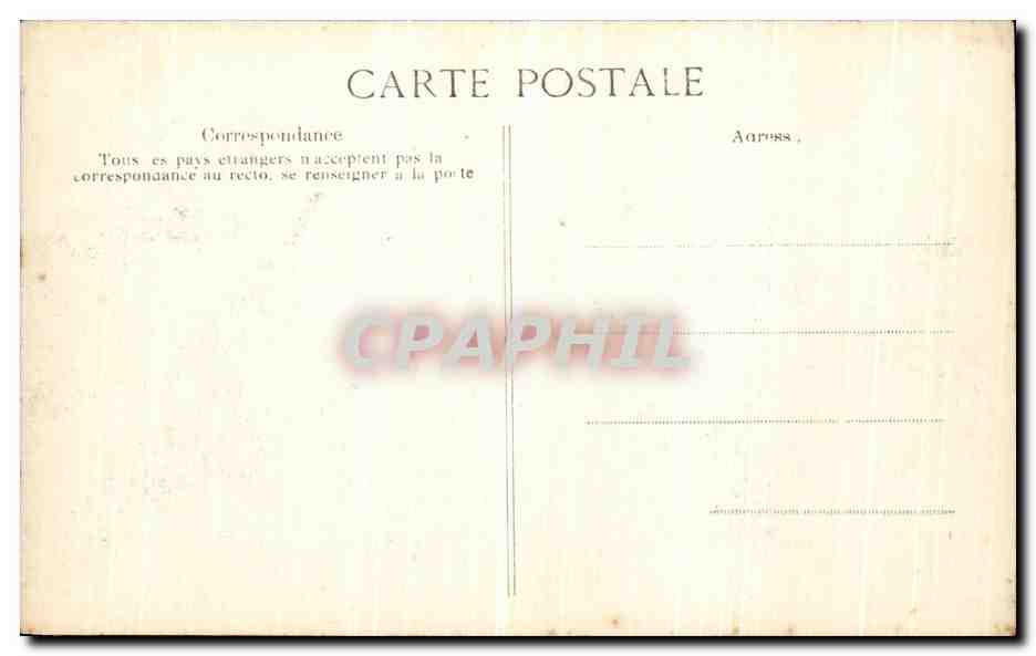 CPA Paris Crue De la Seine La seine a Grenelle Matinee du 23 janvier 1910 — Rückseite