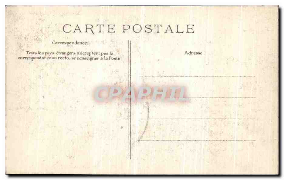 CPA Paris Crue De la Seine Jardin des Plantes L Ours Blanc conte ses peines — Rückseite