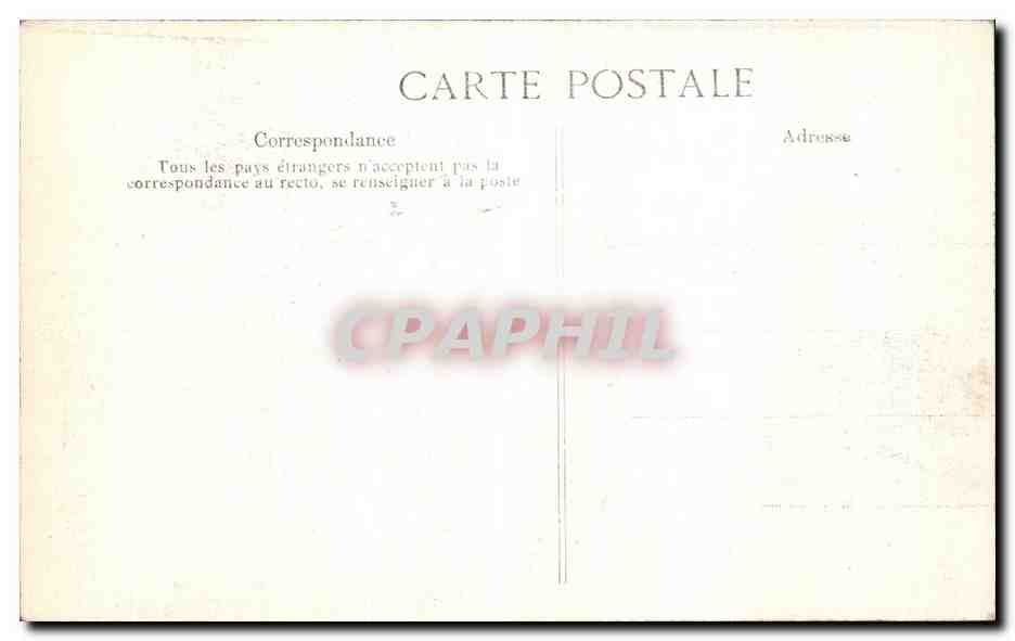 Überschwemmung der Seine — Paris - Bahnhof Austerlitz - Gesamtansicht — E.D. — Rückseite