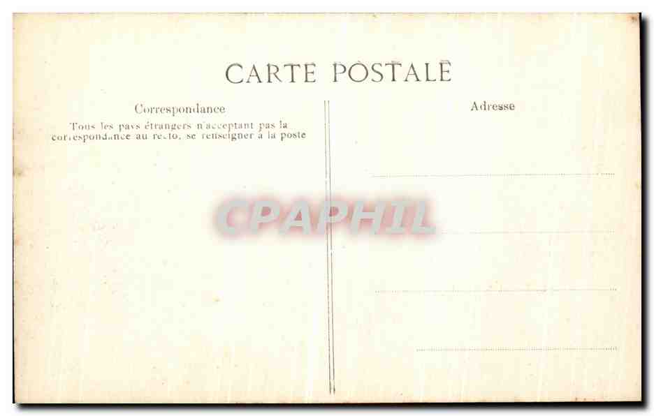 Crue de la Seine — Intérieur de la Gare d'Austerlitz, vue prise du Métro — Éditeur CPAPHIL — Rückseite