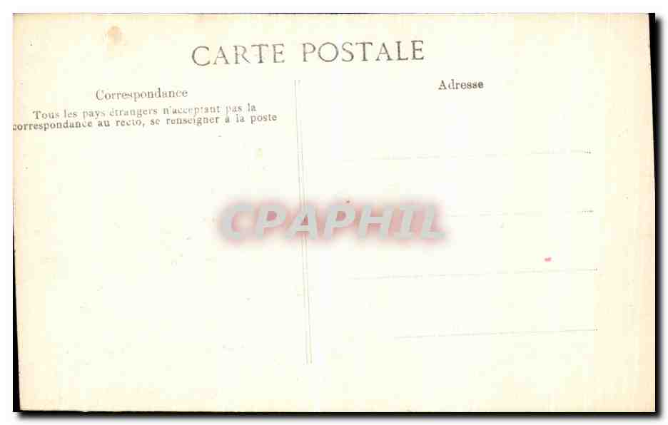 CPA Paris Crue De la Seine Rue des Trois Portes 30 janvier 1910 — Rückseite