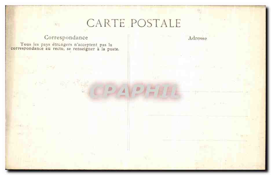 CPA Paris Crue De la Seine Rue de l Hotel Colbert 30 janvier 1910 — Rückseite