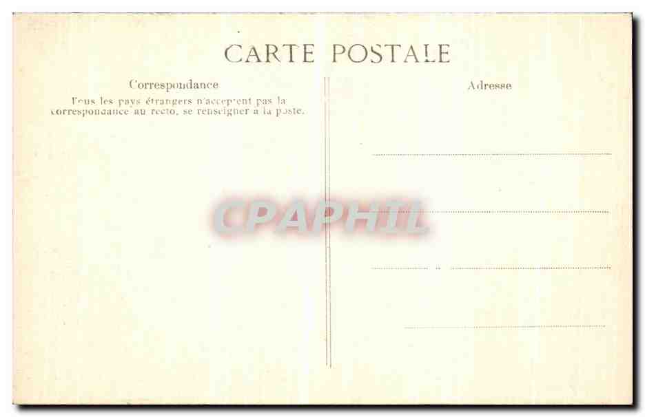 Crue de la Seine — Paris, Quai de Béthune — Le 30 Janvier 1910 — Verso